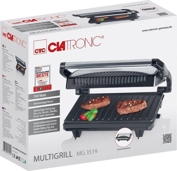 Clatronic MG 3519 - Kontaktgrill - Multigrill