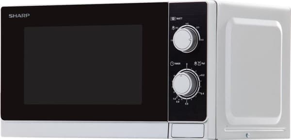 Sharp R200INW - Soolo mikroaaltouuni - hopea