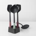 Miniatyrbillede 6 af 11: Brabantia Tasty+ Køkkengrej sæt - 4-delt plus holder - Blandede farver