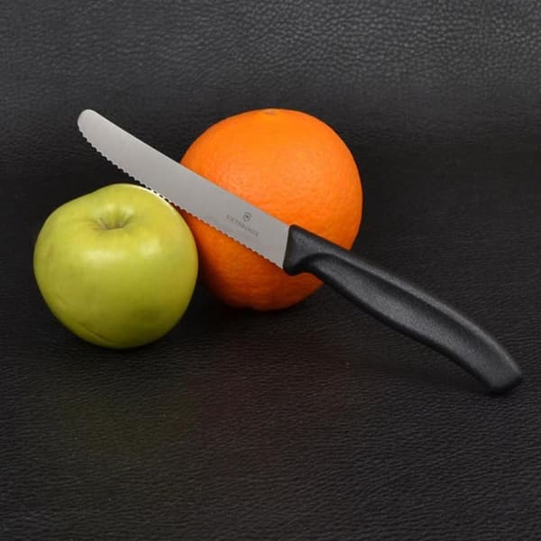 Victorinox Bordkniv 6 stk sort buet skaft