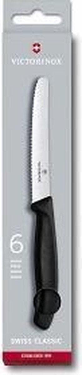 Victorinox Bordkniv 6 stk sort buet skaft