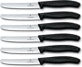 Miniatyrbillede 1 af 8: Victorinox Bordkniv 6 stk sort buet skaft