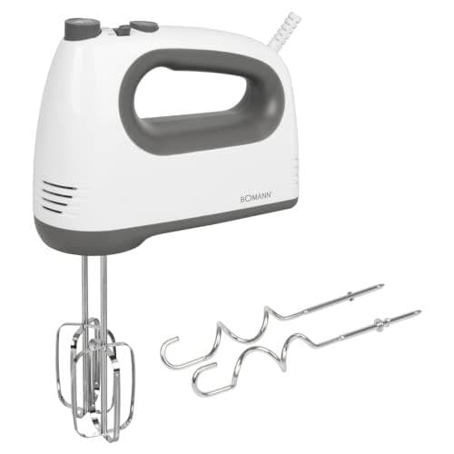 Bomann DA stavmixer med degkrok + visp HM 6054 CB ws (660541)