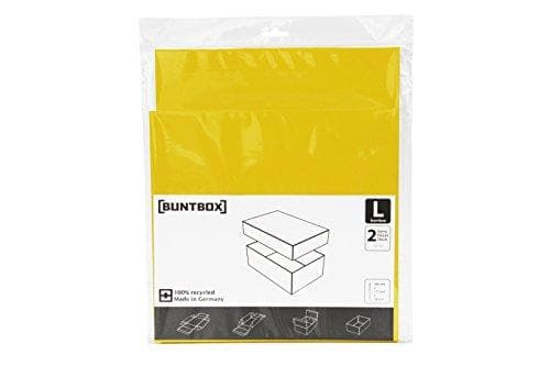 BUNTBOX L presentask set gul (71-22)