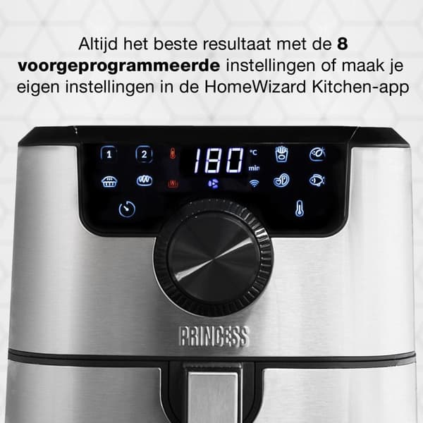 Princess 182037 Smart Aerofryer - Airfryer - HomeWizard Kitchen app