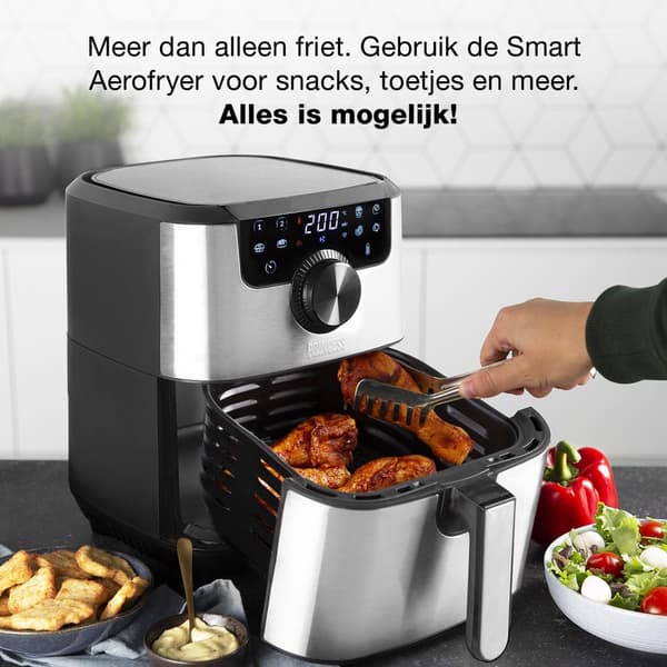 Princess 182037 Smart Aerofryer - Airfryer - HomeWizard Kitchen app