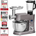 Miniatyrbild 1 av 8: Clatronic KM 3674 matberedare 6,2 l Titanium 1200 W
