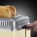Miniatyrbillede 3 af 11: Russell Hobbs 21682-56 Retro Vintage Creme Brødrister - Creme