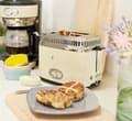 Miniatyrbillede 7 af 11: Russell Hobbs 21682-56 Retro Vintage Creme Brødrister - Creme