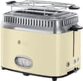 Miniatyrbillede 8 af 11: Russell Hobbs 21682-56 Retro Vintage Creme Brødrister - Creme