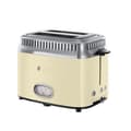 Miniatyrbillede 9 af 11: Russell Hobbs 21682-56 Retro Vintage Creme Brødrister - Creme