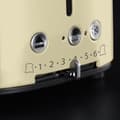 Miniatyrbillede 2 af 11: Russell Hobbs 21682-56 Retro Vintage Creme Brødrister - Creme