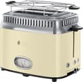 Miniatyrbillede 1 af 11: Russell Hobbs 21682-56 Retro Vintage Creme Brødrister - Creme