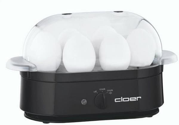 Cloer 6080 Egg Boiler musta