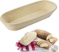 Pikkukuva 2 / 9: Westmark Nostatuskori, 1500-2000 g leipätaikinalle, soikea, pituus: n. 40 cm, rottinki, vaalea beige