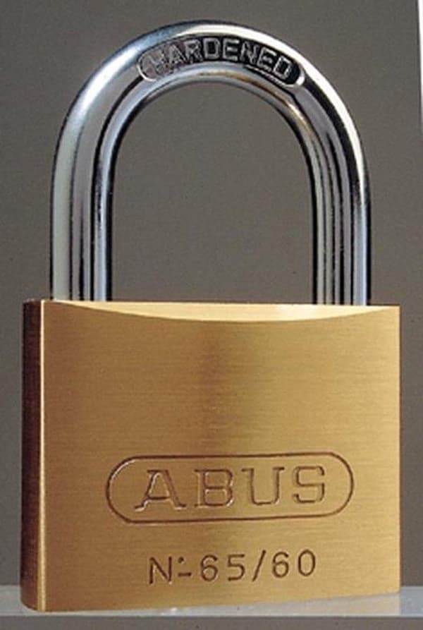 Abus 65/60 - Riippulukko - 60x91x19 mm - 6 cm - Kulta