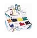 Miniatyrbild 3 av 4: WEDO Nyckelring med S-ring, 2-hål, diverse (förpackning med 100 stycken)