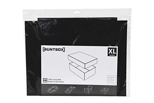BUNTBOX XL gaveæsker sort (72-8)