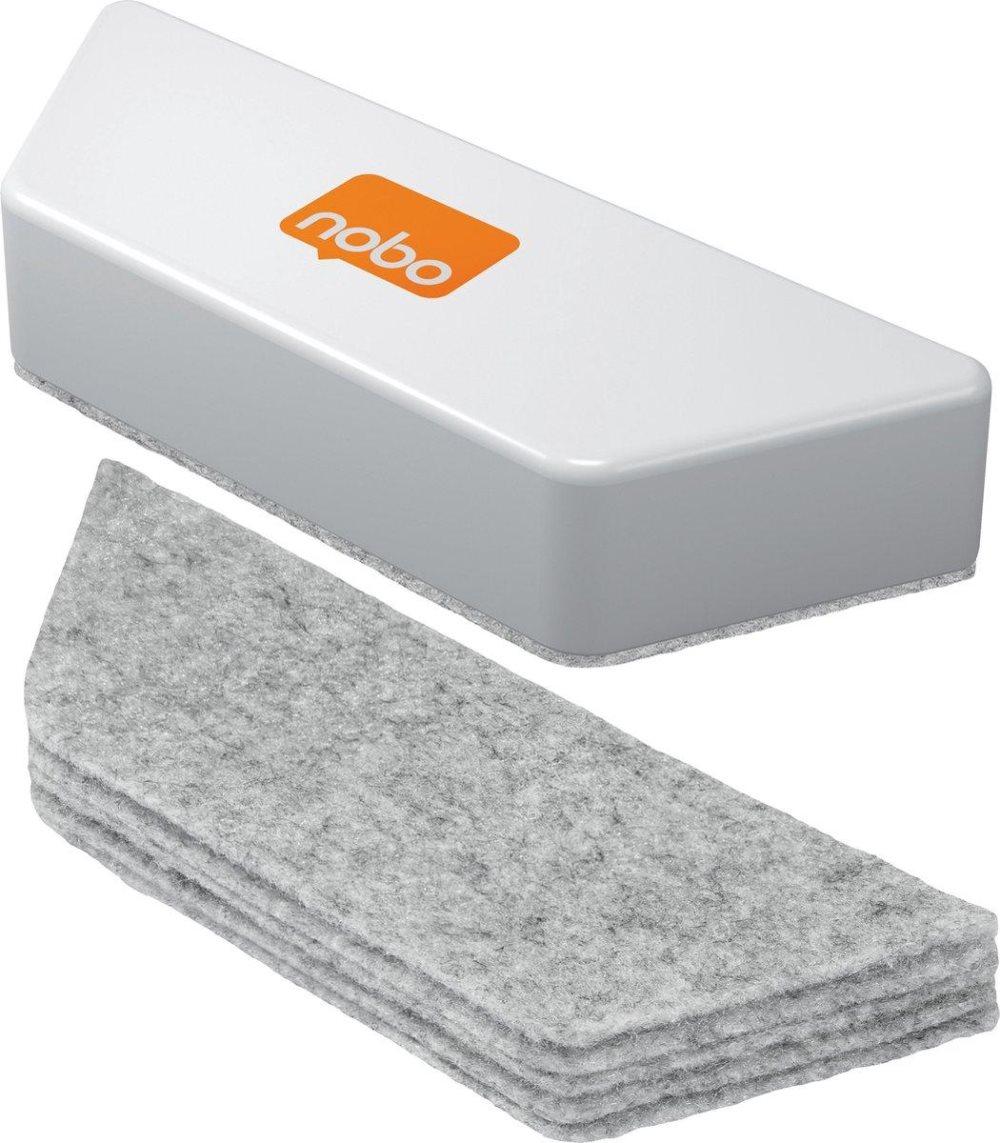 Nobo Whiteboard Eraser Refills - 10 delar - Whiteboard-tillbehör