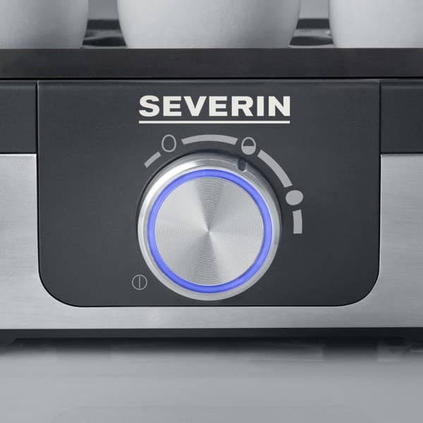 Severin EK 3163 - Munakattila - Ruostumaton teräs/musta