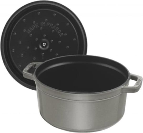 Staub Casserole valuraudanharmaa - Ø 26 cm