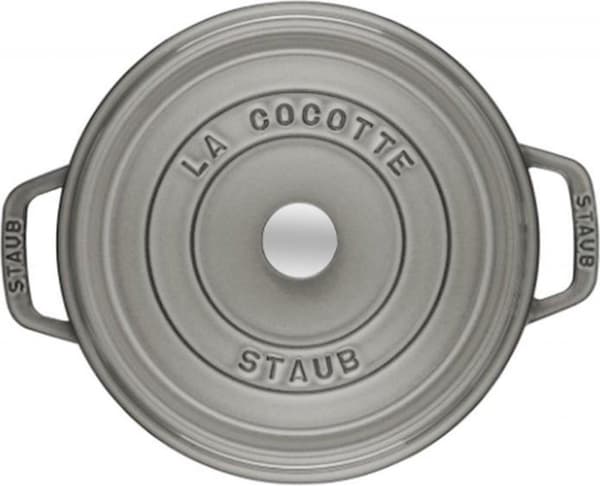 Staub Casserole valuraudanharmaa - Ø 26 cm