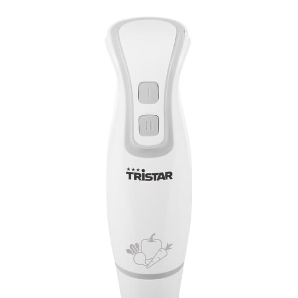 Tristar MX-4800 stavblender - 2 hastighedsindstillinger - Blade i rustfrit stål - 250 Watt - Hvid