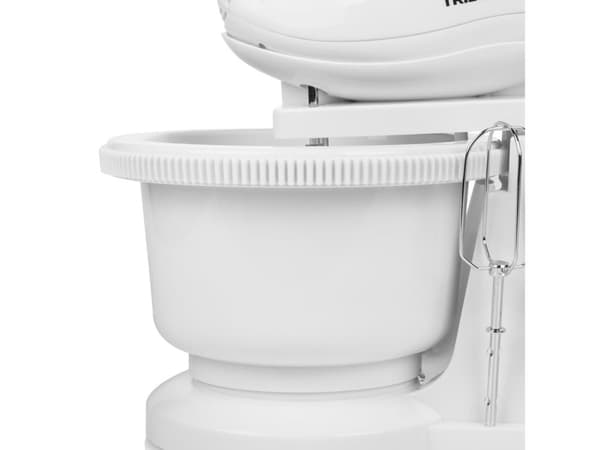 Tristar MX-4152 håndmixer - 5 hastighedsindstillinger og turbofunktion - inklusive røreskål - 200 Watt - Hvid