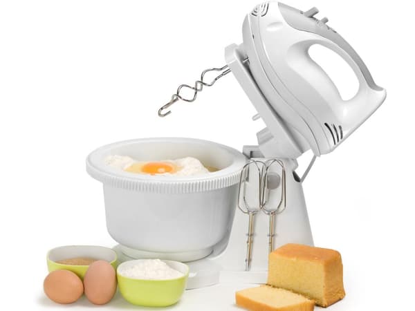 Tristar MX-4152 håndmixer - 5 hastighedsindstillinger og turbofunktion - inklusive røreskål - 200 Watt - Hvid