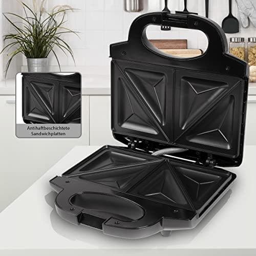 Clatronic Sandwich Toaster ST 3778 (sort) (263973)