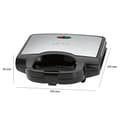 Miniatyrbillede 6 af 6: Clatronic Sandwich Toaster ST 3778 (sort) (263973)