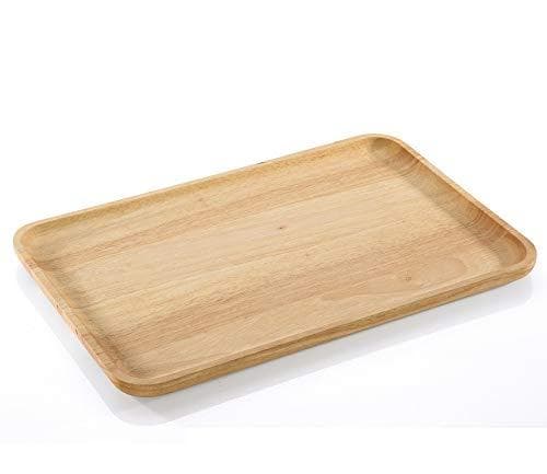 Zassenhaus snacks tallrik 42x27x2cm gummiträd (51049)