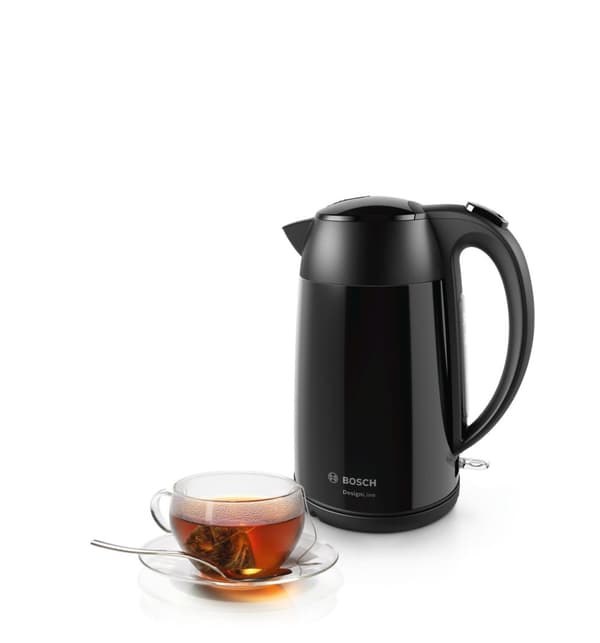 Bosch TWK3P423 DesignLine - Vattenkokare - Svart
