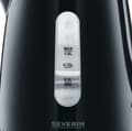 Miniatyrbillede 3 af 5: Severin WK3410 Kedel 2200W 1L Sort