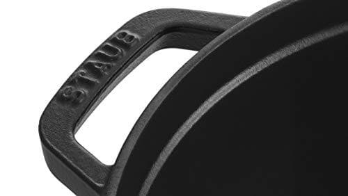 Staub Cocotte - Yksi pannu - Musta - Valurauta - 3,8 l - 24 cm - 4,8 kg (40500-241-0)