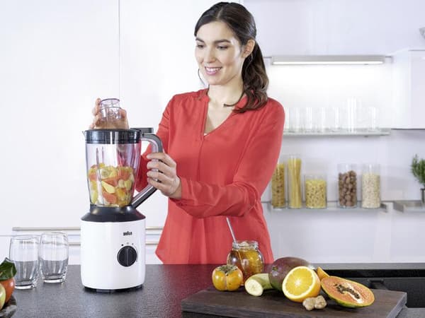 Braun PowerBlend 3 JB 3150 WH - Blender - Vit