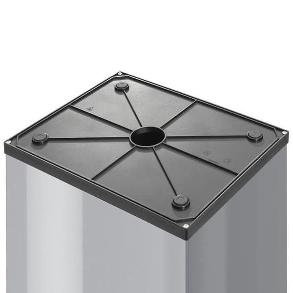 Hailo Big-Box Swing L Skraldespand - 35 l - Sølv