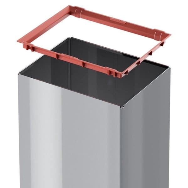Hailo Big-Box Swing L Skraldespand - 35 l - Sølv
