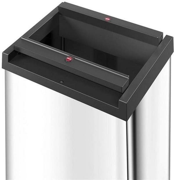 Hailo Big-Box Swing L Skraldespand - 35 l - Sølv