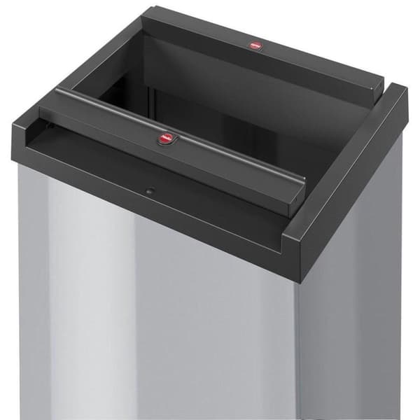 Hailo Big-Box Swing L Skraldespand - 35 l - Sølv