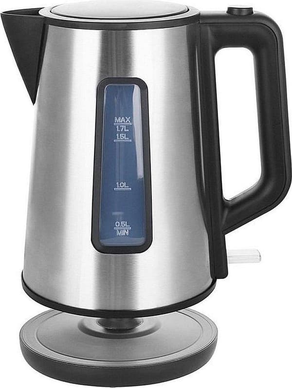 Emerio WK-122829 - Vattenkokare 1,7L 2200W Rostfritt stål/svart