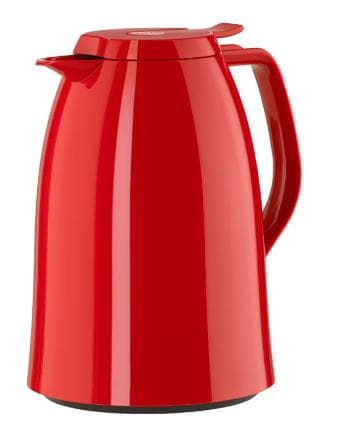 EMSA 517008 MAMBO tyhjiökannu | 1,5L | High Gloss White | 100 % tiivis | Pitää kuumana 12 tuntia / kylmänä 24 tuntia