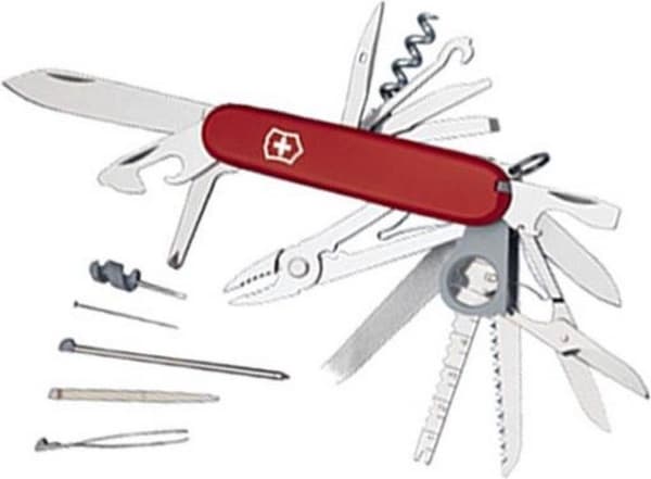 Victorinox Swiss Army Champs Multitool 33 Funktioner Röd