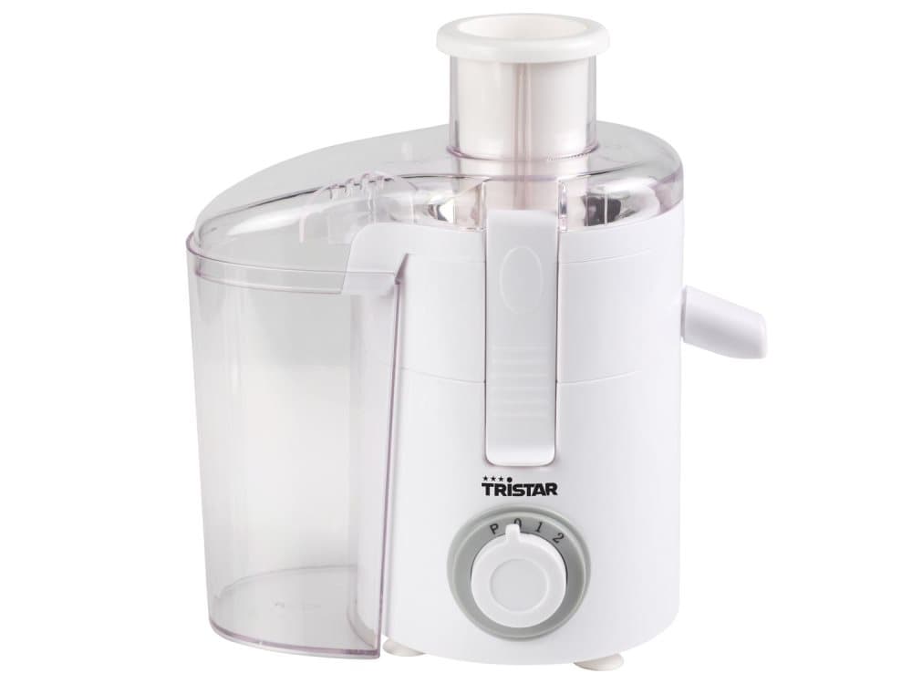 Tristar Juicer SC-2286 - Juicer för frukt och grönsaker - Avtagbar behållare - Vit