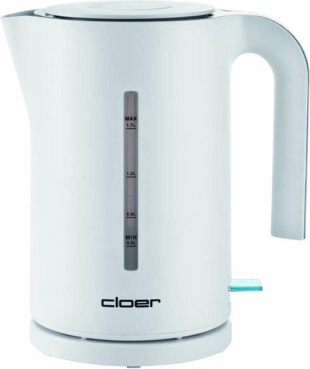 Cloer 4111 - Vattenkokare - 1,7 liter - 1800 W - vit