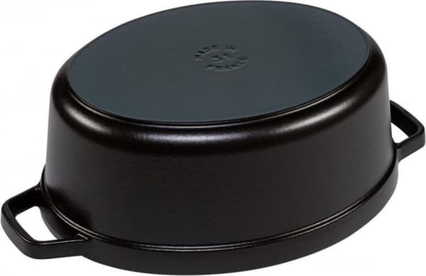 Staub - Oval Cocotte 31 cm - sort