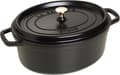 Miniatyrbillede 1 af 5: Staub - Oval Cocotte 31 cm - sort