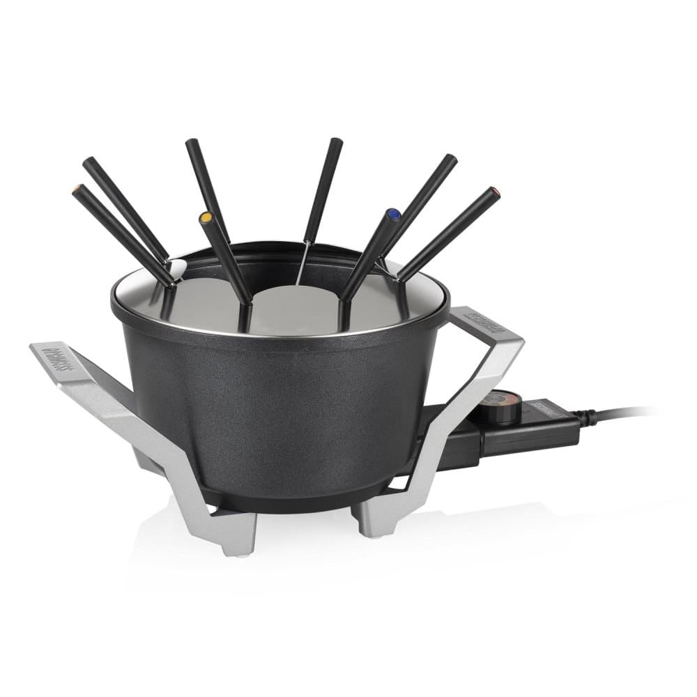 Princess 173100 Fondue Premium - Elektrisk Fondue Pan - 1,5L - Lämplig för 8 personer