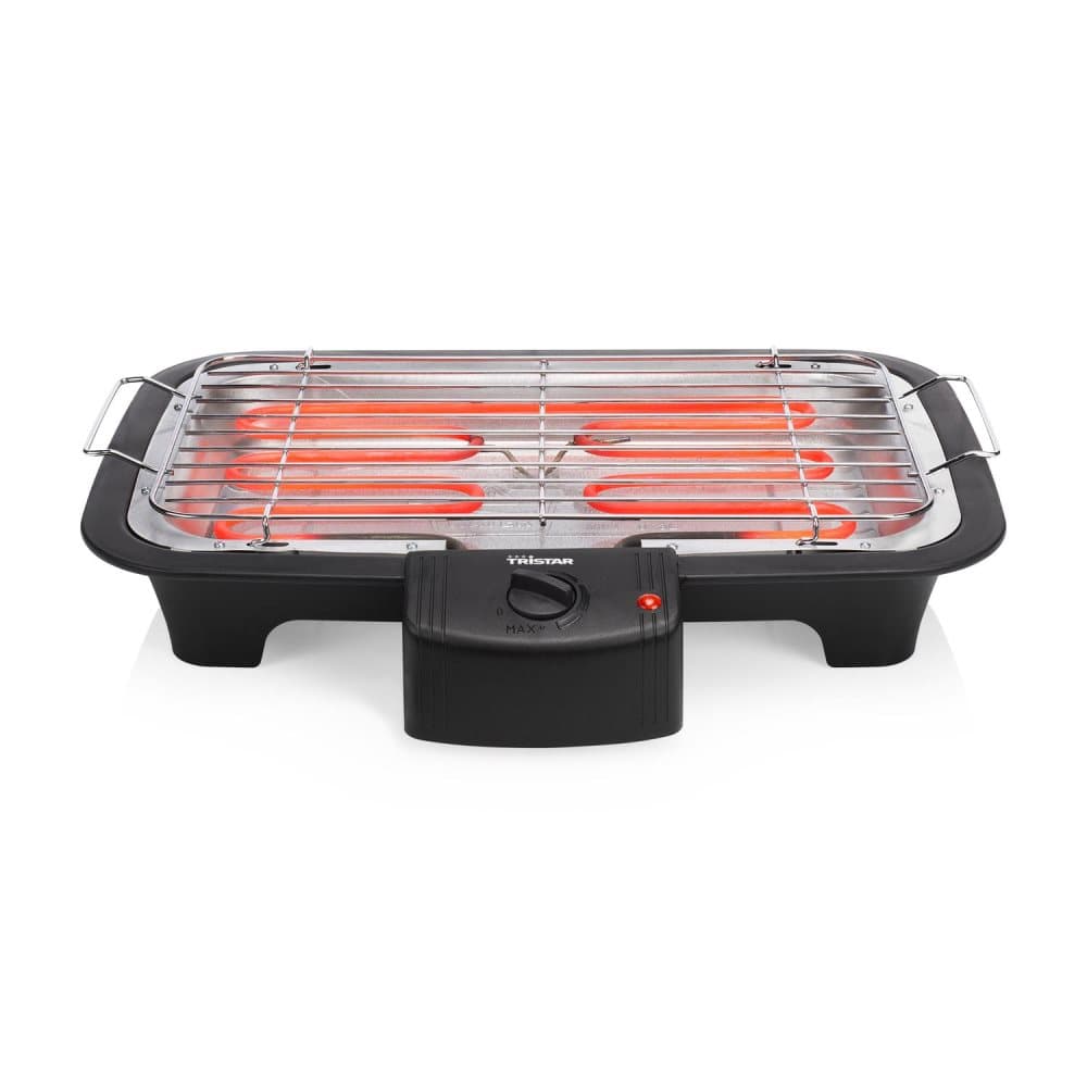 Tristar BQ-2813 Elgrill - Bordsgrill - Grillgaller 38 x 22 cm - Svart