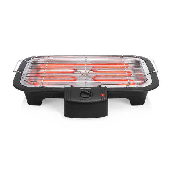 Tristar BQ-2813 Elektrisk grill - Bordgrill - Grillrist 38 x 22 cm - Sort Sort